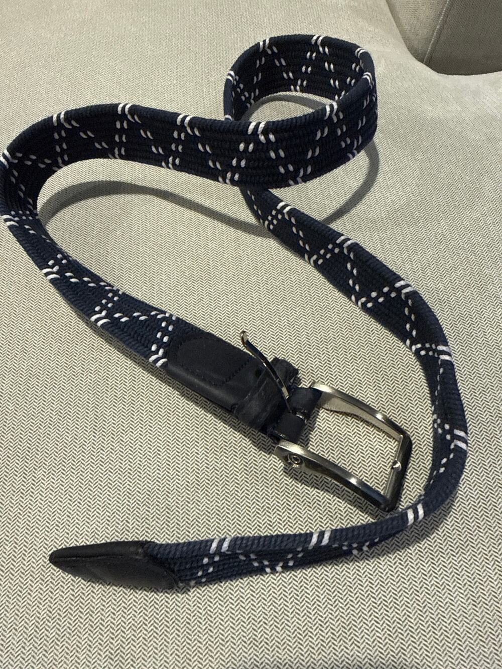 Beltology Belt Navy White 36